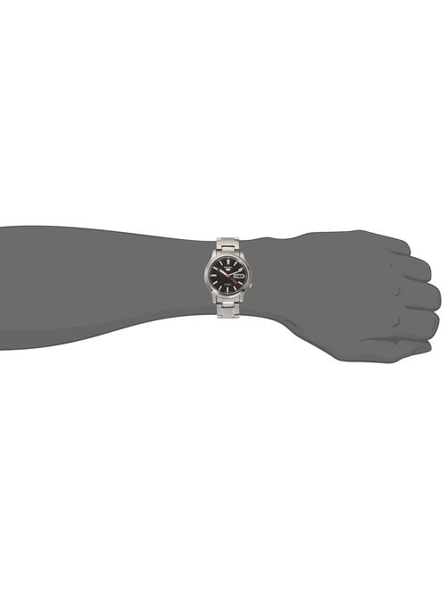 Seiko Men's SNK795 Seiko 5 Automatic Stainless Steel Watch with Black Dial