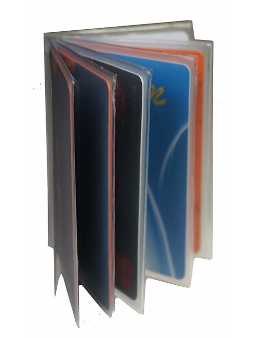 Bullz Heavy Duty Vinyl 6 Pages Insert for Bifold or Trifolds Wallet(Set of 2 )