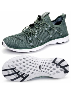 Men's Quick Drying Water Shoes Lightweight Aqua Shoes for Sports Outdoor Beach Pool Exercise