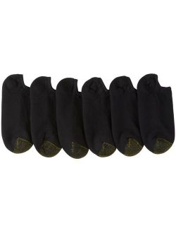 Men's 6-Pack Cotton Low Cut Sport Liner Socks