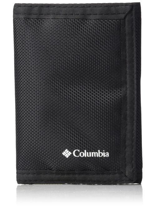 Columbia Tactical RFID Men's Wallet- Sport Fabric Trifold With ID Window And Card Pockets
