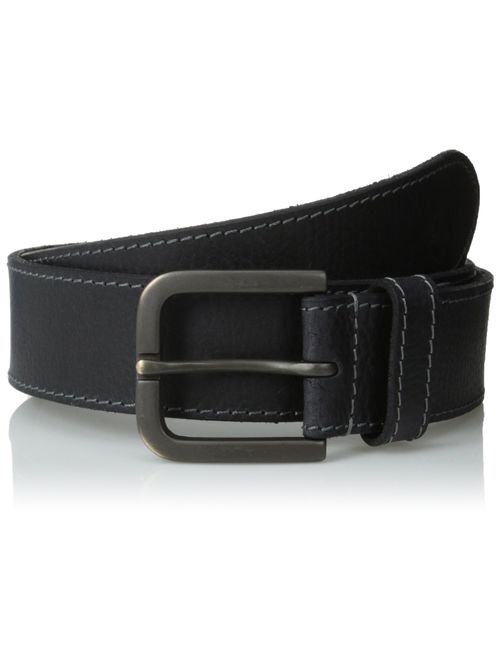 Timberland Men's Leather Adjustable Buckle Belt 40mm