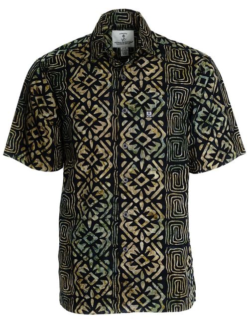 Artisan Outfitters Mens Highlander Batik Cotton Shirt