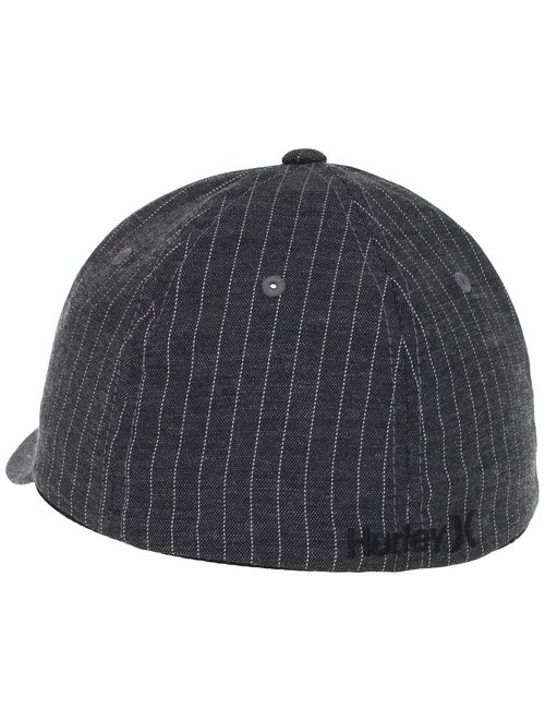 Hurley Men's One And Only Black Flexfit Hat