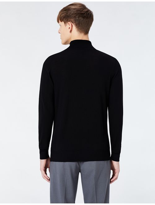 Meraki Men's Standard Merino Turtleneck Sweater