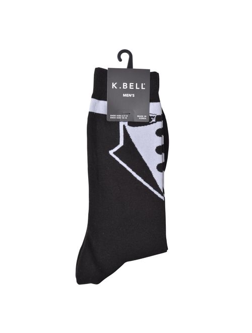 K. Bell Socks Men's Fun Occupational Novelty Crew Socks