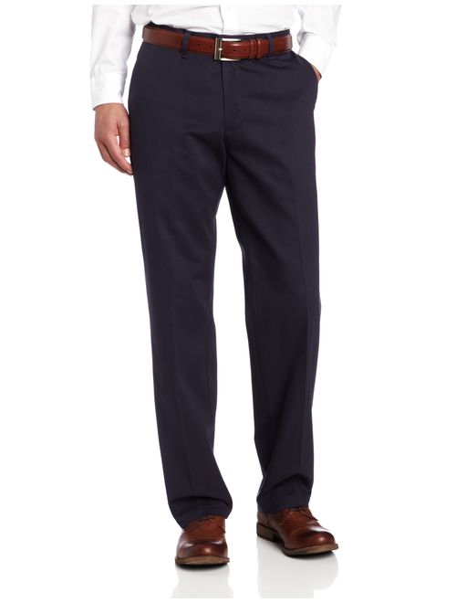 LEE Men's Stain Resistant Relaxed Fit Flat Front Pant