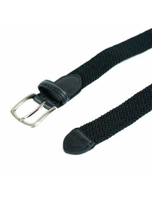 Dockers Big Boys Adjustable Braided Elastic-Web Stretch Belt