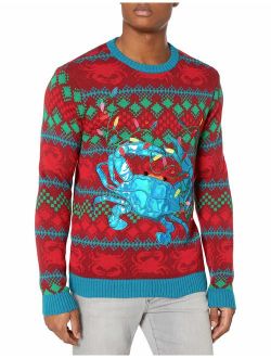 Blizzard Bay Mens Festive Manatee Ugly Christmas Sweater