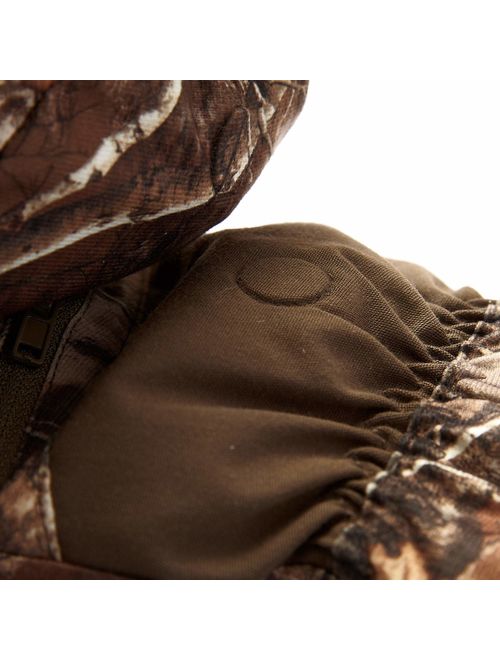Hot ShotMen's Camo Huntsman Pop-Top Mittens-Outdoor Hunting Camouflage