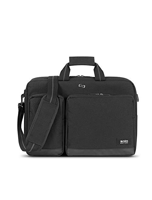 Solo Duane 15.6 Inch Laptop Hybrid Briefcase, Converts to Backpack
