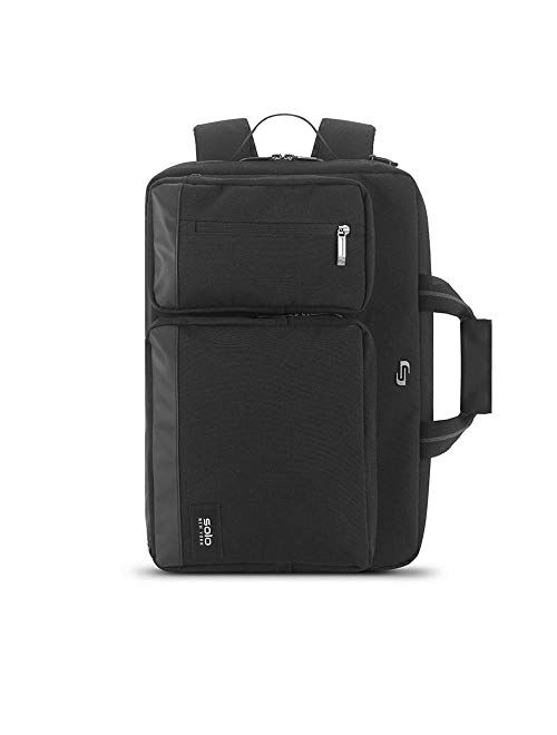 Solo Duane 15.6 Inch Laptop Hybrid Briefcase, Converts to Backpack