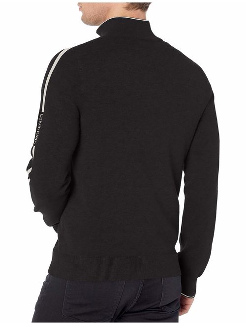 Calvin Klein Men's Classic Quarter Zip Sweater