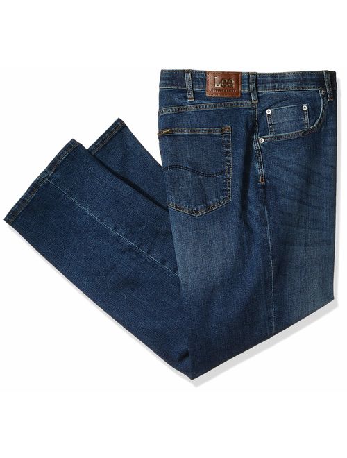 LEE Men's Big and Tall Modern Series Custom-fit Relaxed Straight-Leg Jean