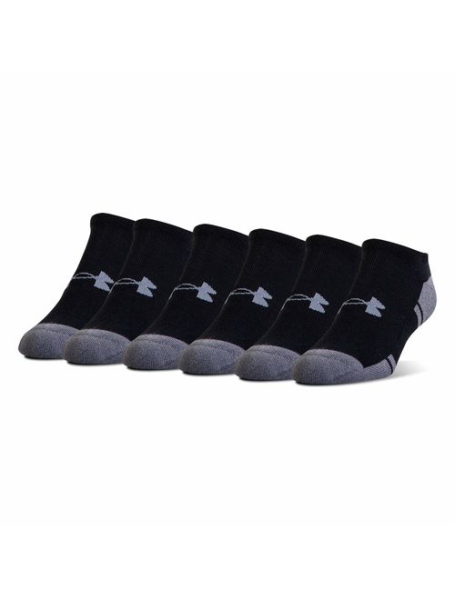 Under Armour Adult Resistor 3.0 No Show Socks 6-Pairs Shoe Mens