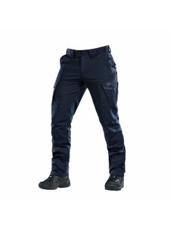 Aggressor Flex - Tactical Pants - Men Black Cotton with Cargo Pockets