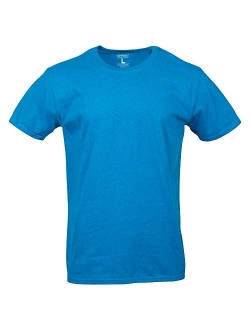Men's Cotton Short Sleeve Crew Neck T-Shirt
