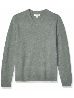 Amazon Brand - Goodthreads Men's Lambswool V-Neck Sweater