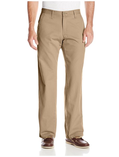 Lee Men's Weekend Chino Straight Fit Flat Front Pant