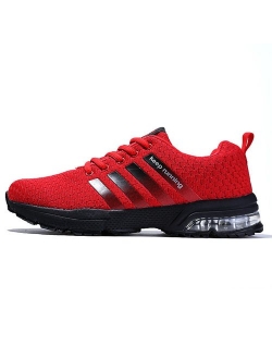 Topteck Air Cushion Running Shoes Men Womens Lightweight Sports Sneakers Athletic Walking Tennis