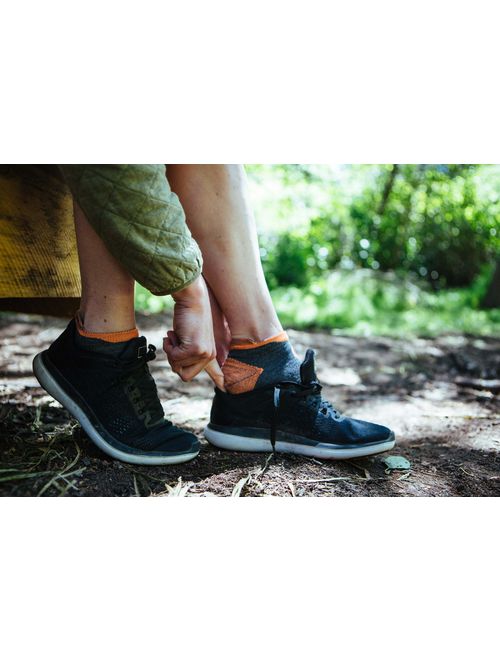CloudLine Merino Wool Athletic Tab Ankle Running Socks Light Weight - For Men & Women