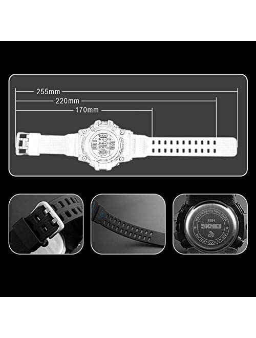 Gosasa Analog Digital Watches S Shock Men Military Army Wrist Watch 50M Waterproof Alarm Stopwatch Luminous Hands LED Sports Watch