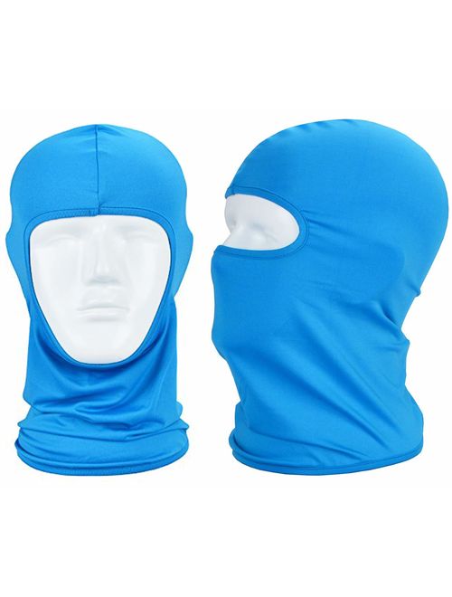 Color Flowers Balaclava Face Mask for Windproof UV Protective Hat for Cycling Motorcycle Skiing 