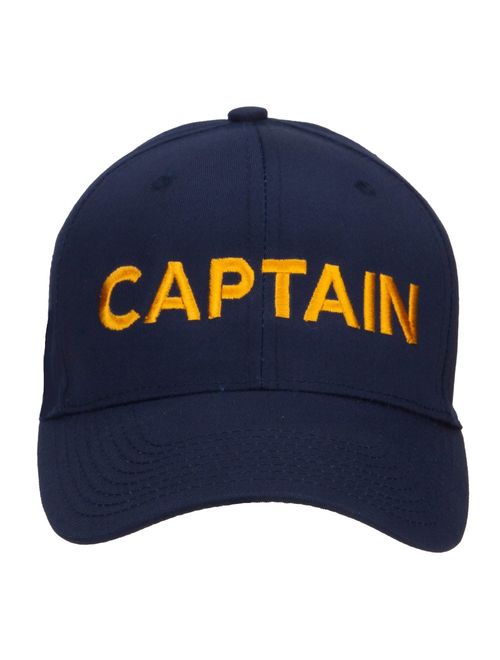 e4Hats.com Captain Embroidered Cap