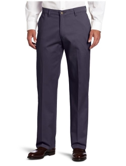 Men's Comfort Waist Custom Relaxed Fit Flat Front Pant