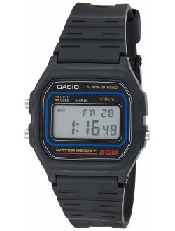 Men's W59-1V Classic Black Digital Watch