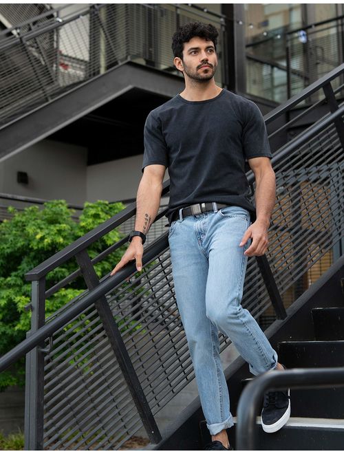 SlideBelts Ratchet Belt with Square Buckle - Custom Fit