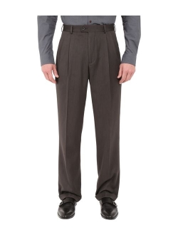 Men's Classic Fit Double Pleated Cuffed Pant