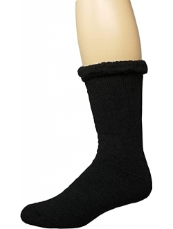 DEBRA WEITZNER Mens Thermal Socks - Insulated Heated Socks - Boot Socks For Extreme Temperatures