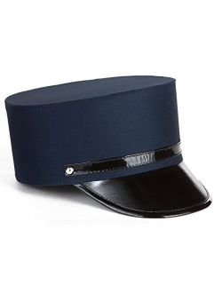 Kangaroo Cotton Navy Blue Adult Train Engineer; Conductor Hat
