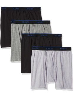 Ultimate Men's 4-Pack Comfortblend Boxer Briefs with FreshIQ