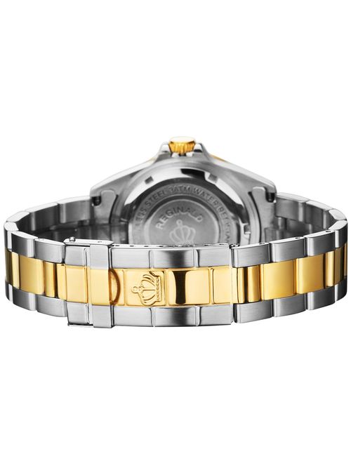 Mens Luxury Watches Ceramic Bezel Sapphire Glass Luminous Quartz Silver Gold Two Tone Stainless Steel Watch