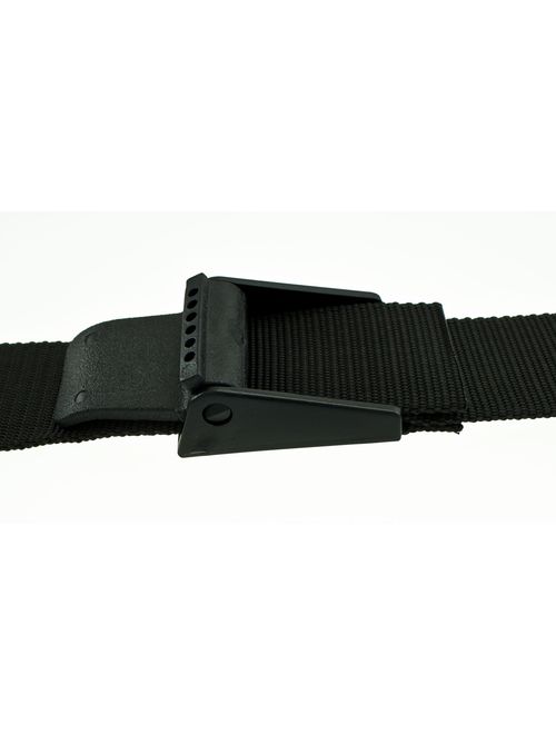 Thomas Bates Titan Big and Tall Extended Size Up to Size 60 Men's Metal Free Heavy Duty Web Belt Made in the USA