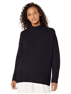 Amazon Brand - Daily Ritual Women's Cozy Boucle Turtleneck Sweater