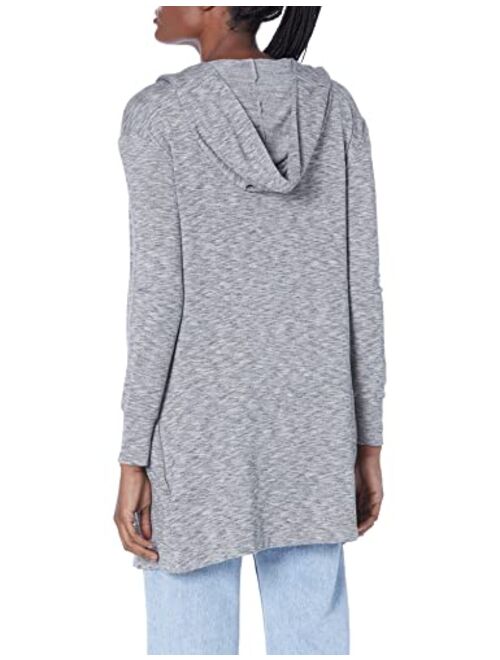 Amazon Brand - Daily Ritual Women's Supersoft Terry Hooded Open Sweatshirt