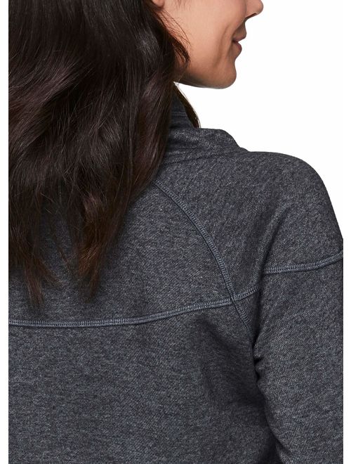 RBX Active Women's Long Sleeve Fashion Fleece Tunic Pullover Sweatshirt