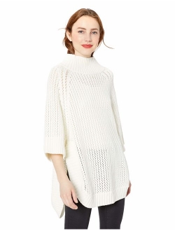 Women's Rib-Collar Tunic Sweater