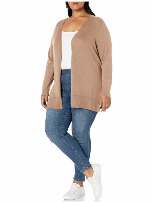 Amazon Essentials Women's Plus Size Lightweight Open-Front Cardigan Sweater