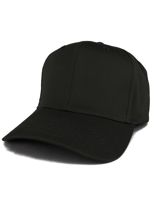Armycrew XXL Oversize High Crown Adjustable Plain Solid Baseball Cap