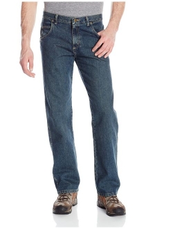 Men's Rugged Wear Relaxed Straight-Fit Jean