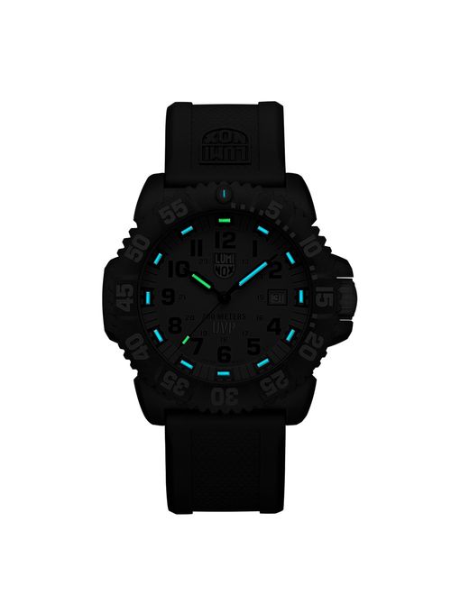 Luminox Men's 3059.SET Scott Cassell Specials Analog Display Analog Quartz Black Watch