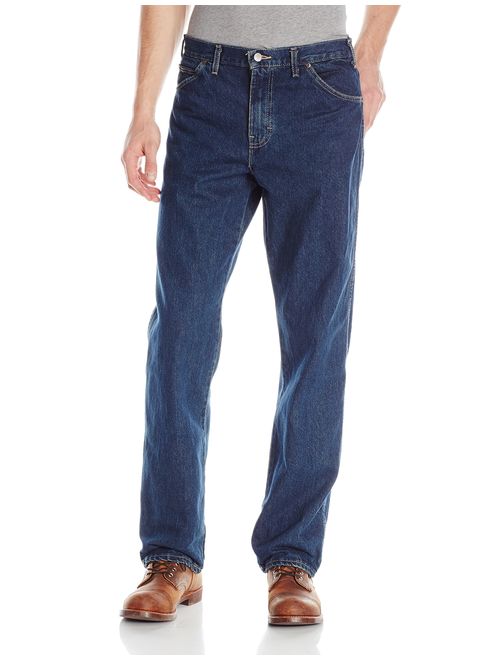 Dickies Men's Relaxed-Fit Five-Pocket Washed Jean