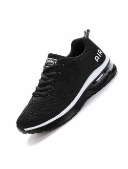 JACKSHIBO Men Women Sneakers Ultra Lightweight Comfortable Work Tennis Running Shoes