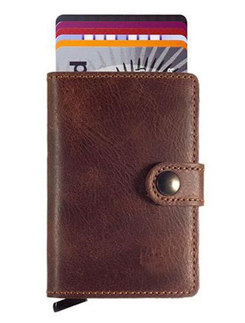 HONB RFID Slim Wallet Front Pocket Wallet Minimalist Secure Thin Credit Card Holder