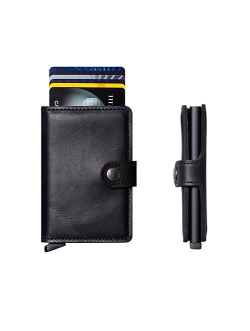 HONB RFID Slim Wallet Front Pocket Wallet Minimalist Secure Thin Credit Card Holder