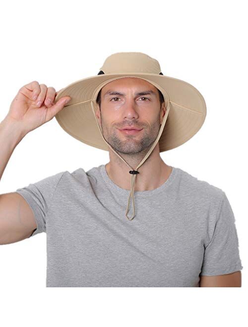 KPWIN Fishing Hat, Safari Hat Cap with UPF 50 Sun Protection for Men and Women